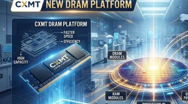 China’s CXMT Starts Mass Production of Fifth Generation DRAM